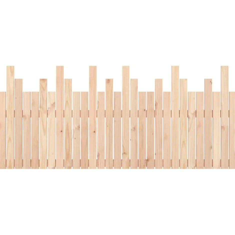 Vidaxl Tête de lit murale 185x3x80 cm Bois massif de pin