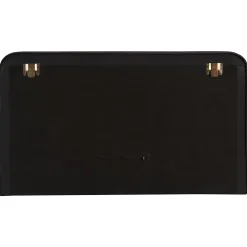 Idimex Tête de lit NAOFE 120 avec fixation murale - Noir Discount