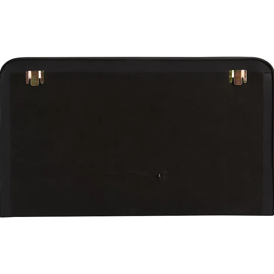 Idimex Tête de lit NAOFE 120 avec fixation murale - Noir Discount