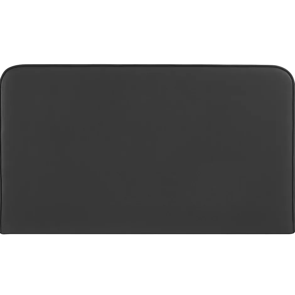 Idimex Tête de lit NAOFE 120 avec fixation murale - Noir Discount