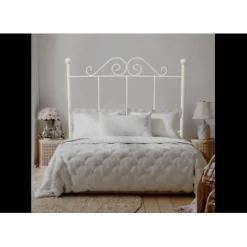 Eccox Tête de lit Palace Forge pour lit 90 Beige 98x125x4. Matris