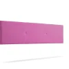 Moonia Tête de Lit Tapisée ALMA Aqualine 160x50x5 cm - Fuchsia - Clearance