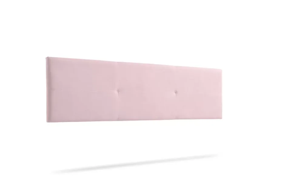 Moonia Tête de Lit Tapisée ALMA Aqualine 100x50x5 cm - Rose Clair - Outlet
