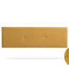Moonia Tête de Lit Tapisée ALMA Aqualine 90x50x5 cm - Moutarde -