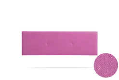 Moonia Tête de Lit Tapisée ALMA Aqualine 100x50x5 cm - Fuchsia -