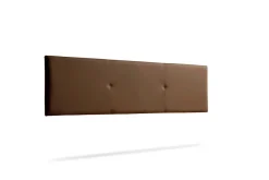 Moonia Tête de Lit Tapisée ALMA Simili cuir 160x50x5 cm - Marron -