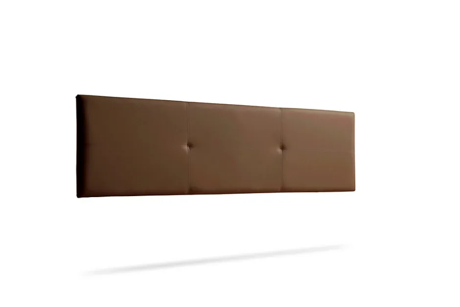 Moonia Tête de Lit Tapisée ALMA Simili cuir 160x50x5 cm - Marron -