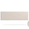 Moonia Tête de Lit Tapisée ALMA Simili cuir 145x50x5 cm - Beige -