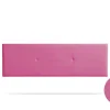 Moonia Tête de Lit Tapisée ALMA Simili cuir 145x50x5 cm - Rose -