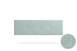 Moonia Tête de Lit Tapisée ALTEA Aqualine 160x50x5 cm - Vert Aqua -