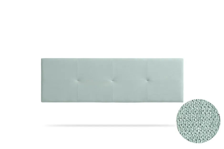Moonia Tête de Lit Tapisée ALTEA Aqualine 160x50x5 cm - Vert Aqua -