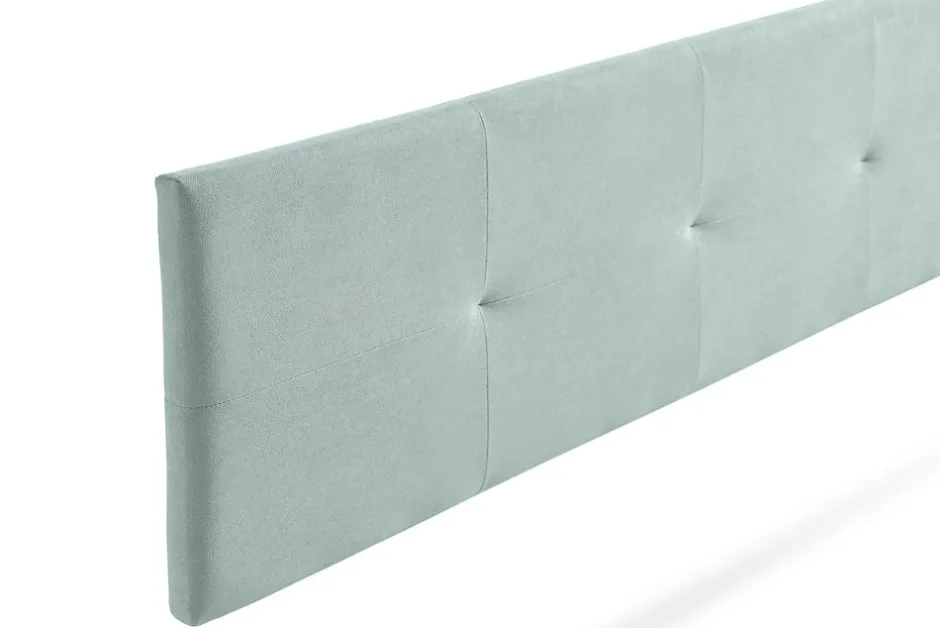Moonia Tête de Lit Tapisée ALTEA Aqualine 160x50x5 cm - Vert Aqua -