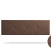 Moonia Tête de Lit Tapisée ALTEA Aqualine 115x50x5 cm - Chocolat -