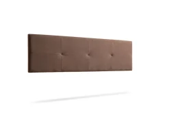 Moonia Tête de Lit Tapisée ALTEA Aqualine 115x50x5 cm - Chocolat -