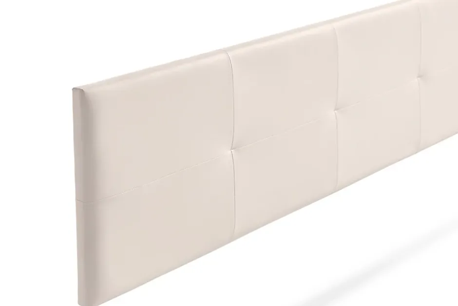 Moonia Tête de Lit Tapisée ALTEA Simili cuir 160x50x5 cm - Beige - Outlet