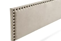 Moonia Tête de Lit Tapisée MODENA Aqualine 90x55x8 cm - Beige Toast - Outlet