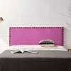 Moonia Tête de Lit Tapisée MODENA Aqualine 100x55x8 cm - Fuchsia - Discount