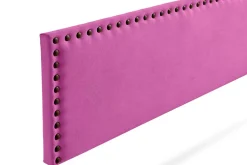 Moonia Tête de Lit Tapisée MODENA Aqualine 100x55x8 cm - Fuchsia - Discount