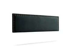 Moonia Tête de Lit Tapisée MODENA Aqualine 160x55x8 cm - Noir -