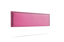 Moonia Tête de Lit Tapisée MODENA Simili cuir 100x55x8 cm - Rose - Clearance