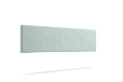 Moonia Tête de Lit Tapisée NAPOLI Aqualine 160x50x5 cm - Vert Aqua - Outlet