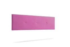 Moonia Tête de Lit Tapisée NAPOLI Aqualine 115x50x5 cm - Fuchsia -