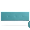 Moonia Tête de Lit Tapisée NAPOLI Aqualine 160x50x5 cm - Turquoise - New