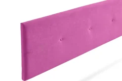 Moonia Tête de Lit Tapisée NAPOLI Aqualine 100x50x5 cm - Fuchsia - New