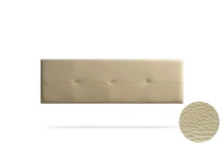 Moonia Tête de Lit Tapisée NAPOLI Simili cuir 145x50x5 cm - Or -