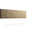 Moonia Tête de Lit Tapisée NAPOLI Simili cuir 100x50x5 cm - Or - Sale