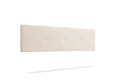 Moonia Tête de Lit Tapisée NAPOLI Aqualine 90x50x5 cm - Beige -