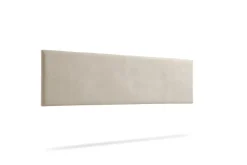 Moonia Tête de Lit Tapisée NOVA Aqualine 90x50x5 cm - Beige Toast -