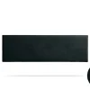 Moonia Tête de Lit Tapisée NOVA Aqualine 115x50x5 cm - Noir -