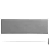 Moonia Tête de Lit Tapisée NOVA Aqualine 170x50x5 cm - Gris Clair -
