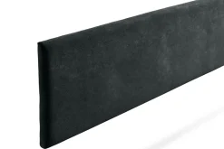 Moonia Tête de Lit Tapisée NOVA Aqualine 100x50x5 cm - Noir -