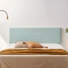 Moonia Tête de Lit Tapisée NOVA Aqualine 90x50x5 cm - Vert Aqua - Best
