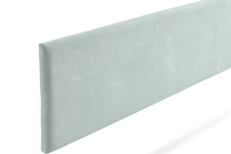 Moonia Tête de Lit Tapisée NOVA Aqualine 90x50x5 cm - Vert Aqua - Best