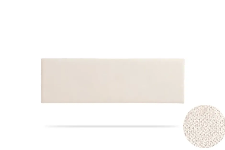 Moonia Tête de Lit Tapisée NOVA Aqualine 100x50x5 cm - Beige - Clearance