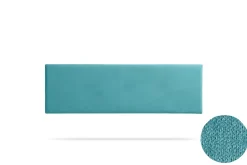 Moonia Tête de Lit Tapisée NOVA Aqualine 100x50x5 cm - Turquoise - Clearance