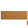 Moonia Tête de Lit Tapisée NOVA Simili cuir 130x50x5 cm - Marron Clair -