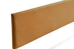 Moonia Tête de Lit Tapisée NOVA Simili cuir 145x50x5 cm - Marron Clair -