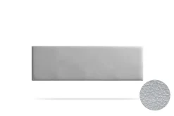 Moonia Tête de Lit Tapisée NOVA Simili cuir 160x50x5 cm - Argent -