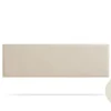 Moonia Tête de Lit Tapisée NOVA Simili cuir 115x50x5 cm - Blanc Cassé -