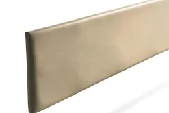 Moonia Tête de Lit Tapisée NOVA Simili cuir 145x50x5 cm - Or - Sale