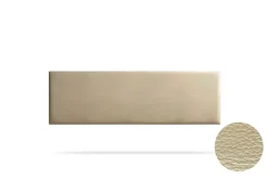 Moonia Tête de Lit Tapisée NOVA Simili cuir 145x50x5 cm - Or - Sale