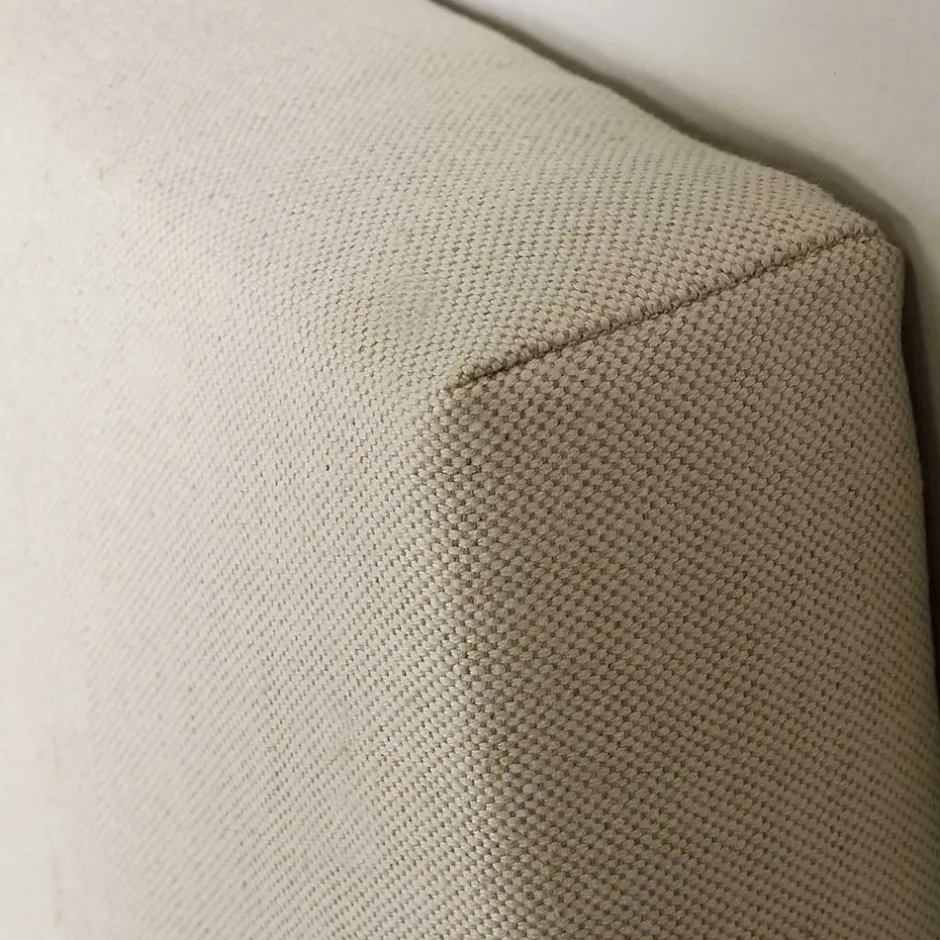 Vs Venta-Stock Tête de lit tapissée Tagomago 160x60 cm de Lin Naturel, 8 cm d'épaisseur Sale