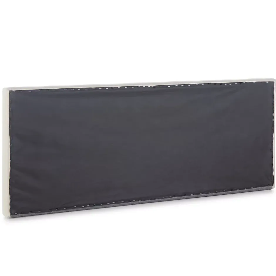Vs Venta-Stock Tête de lit tapissée Tagomago 150x60 cm de Lin Naturel, 8 cm d'épaisseur Hot