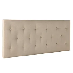 Vs Venta-Stock Tête de lit tapissée Turin 160x60 cm Beige Discount