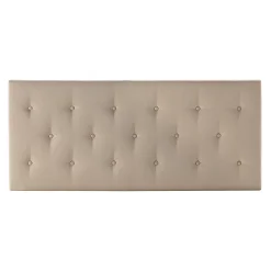 Vs Venta-Stock Tête de lit tapissée Turin 160x60 cm Beige Discount