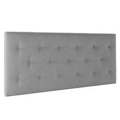 Vs Venta-Stock Tête de lit tapissée Turin 140x60 cm Gris Sale